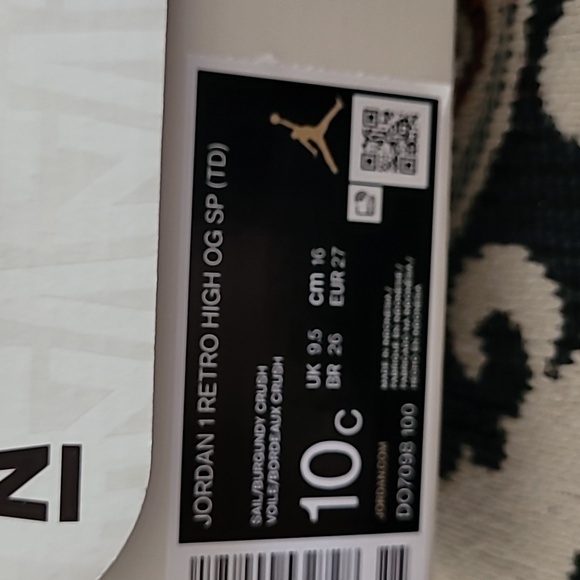 Jordan 1 Retro High A Ma Maniére size 10 - Picture 7 of 7